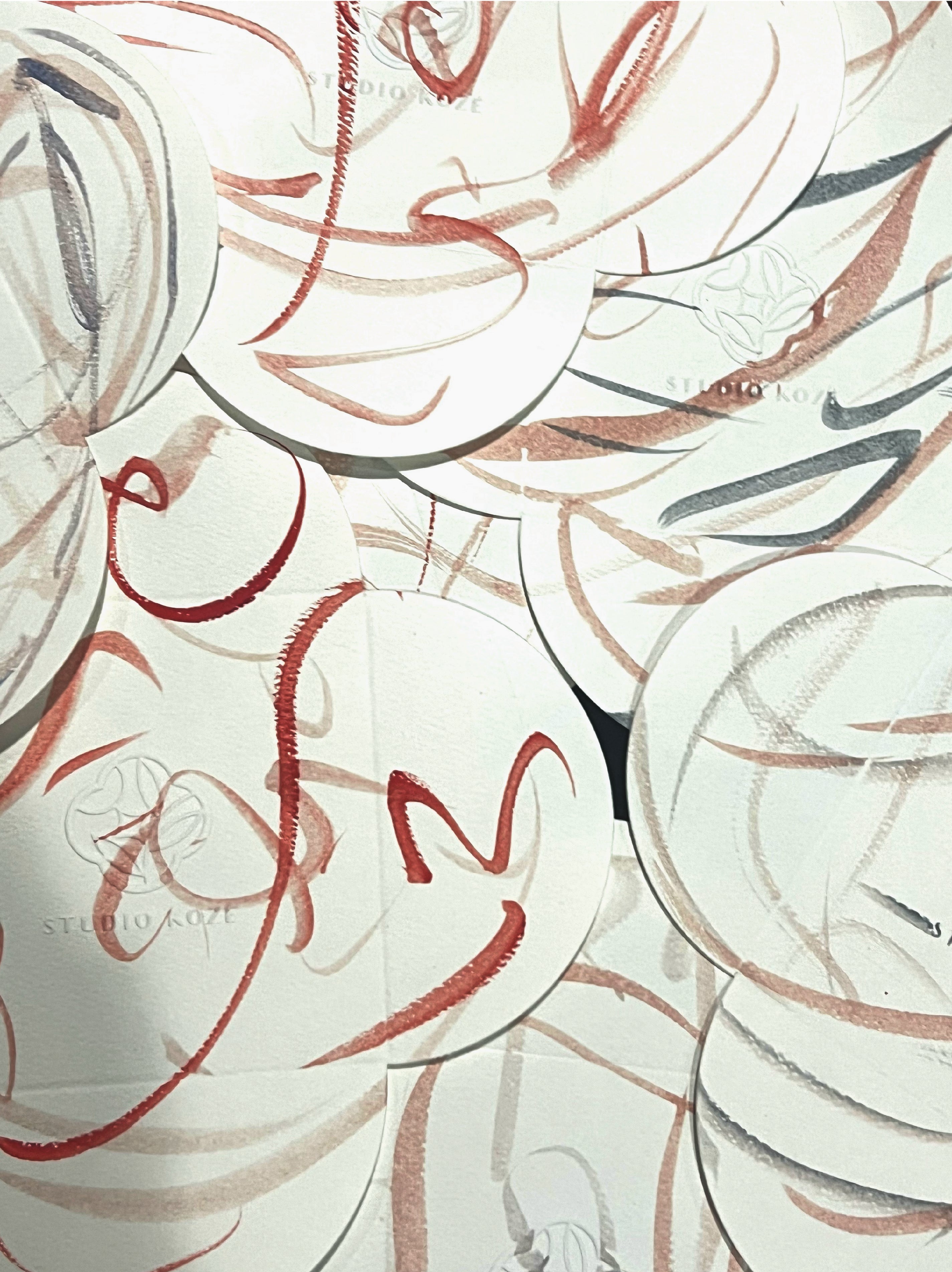 Art in Every Fold: Handcrafted Message Card Set