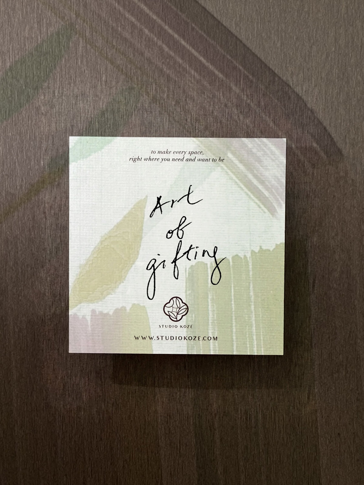 Studio Kozé Gift Card